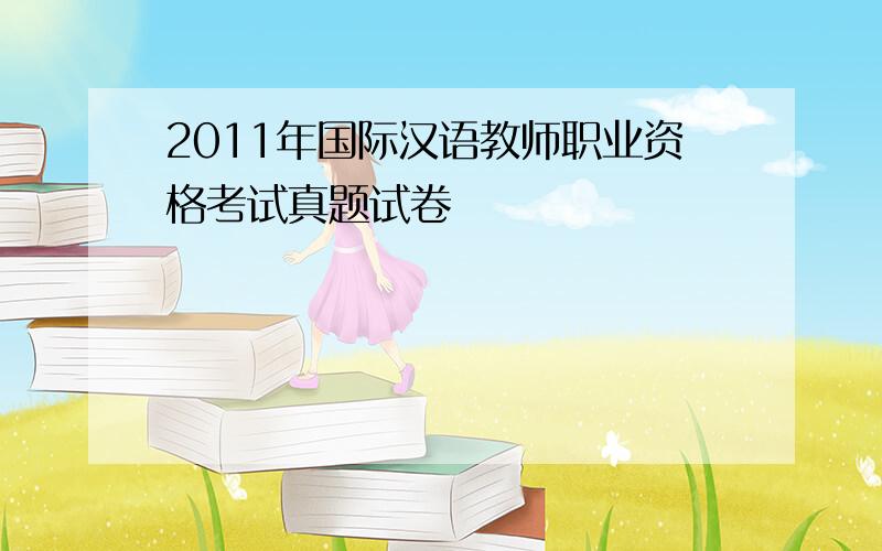 2011年国际汉语教师职业资格考试真题试卷